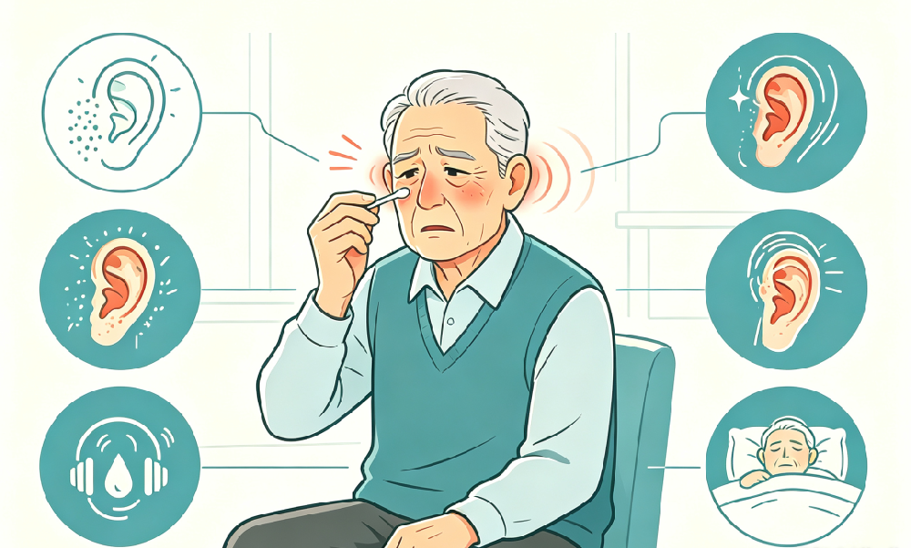 耳痒不是小问题！成都69岁黄叔叔痒了3年，一个月后终于不痒了